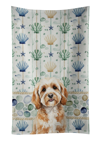 Cavapoo Coastal Sea Glass Kitchen Towel