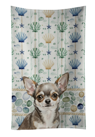 Chihuahua Coastal Sea Glass Kitchen Towel
