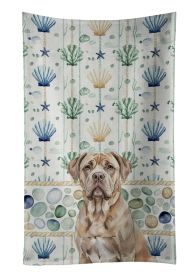 Isabella Dogue de Bordeaux Coastal Sea Glass Kitchen Towel