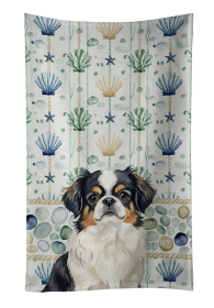 Tricolor Japanese Chin Coastal Sea Glass Kitchen Towel