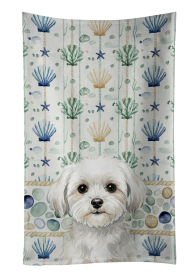 Maltese Coastal Sea Glass Kitchen Towel