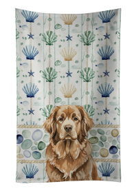 Brown Newfoundland Coastal Sea Glass Kitchen Towel