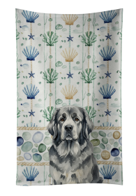 Gray Newfoundland Coastal Sea Glass Kitchen Towel