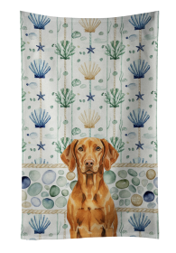 Vizsla Coastal Sea Glass Kitchen Towel