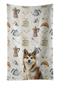 Sesame Akita Coffee Bar Kitchen Towel