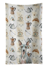American Hairless Terrier Coffee Bar Kitchen Towel