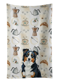 Black Tri American Shepherd Coffee Bar Kitchen Towel