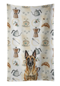 Belgian Malinois Coffee Bar Kitchen Towel