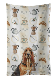 Liver and Tan Bloodhound Coffee Bar Kitchen Towel