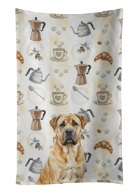 Fawn Boerboel Coffee Bar Kitchen Towel