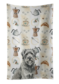 Gray Briard Coffee Bar Kitchen Towel