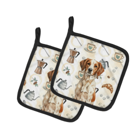 Roan Brittany Coffee Bar Pair of Pot Holders