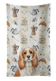 Blenheim Cavalier Spaniel Coffee Bar Kitchen Towel