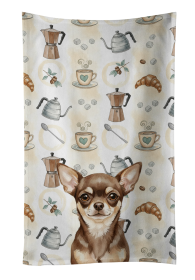 Chocolate Chihuahua Coffee Bar Kitchen Towel