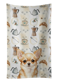 Fawn Chihuahua Coffee Bar Kitchen Towel