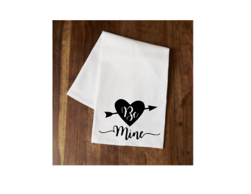 Be Mine Tea Towel