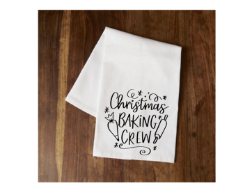 Christmas Baking Crew Tea Towel