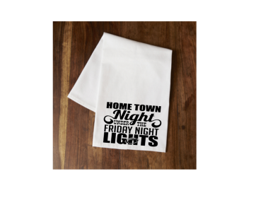 Friday Night Lights Tea Towel