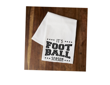 It's Football Season Tea Towel
