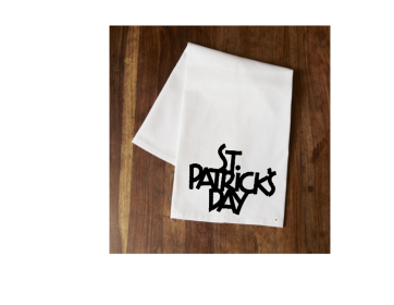 St. Patrick's Day Tea Towel