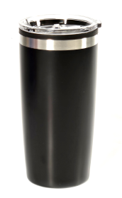 NEXGEN 20oz BLACK DOUBLE WALL STAINLESS STEEL TUMBLER