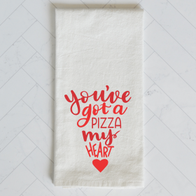 Pizza My Heart Kitchen Towel