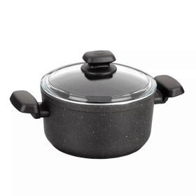 Korkmaz Ornella Aluminum 5L Non-Stick Casserole Dish with Lid