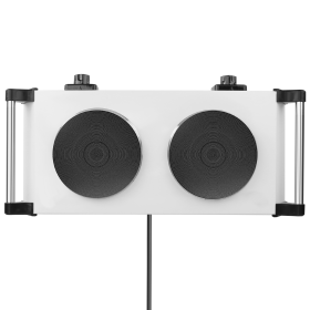 2000W Electric Dual Burner Portable Coil Heating Hot Plate Stove
