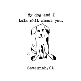 My Dog and I Savannah, GA Tote Bag