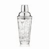 Glass Recipe Shaker By True