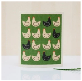 Chickens Swedish Dishcloths