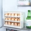 Refrigerator Egg Storage Box; Side Door Multi-layer Egg Tray For Refrigerator; Anti-fall Egg Tray