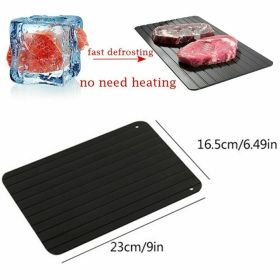 Defrosting Tray for Frozen Meat Rapid and Safer Way of Thawing Food