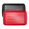 Plastic Serving Trays 17x10.35 Inch Anti-Slip  2-Pack