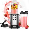 1000W Fruit Vegetable Smoothies Blenders Juice Citrus 22000RPM Countertop Blenders Easy Blendeing 2*23 OZ Cups