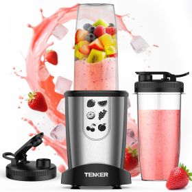 1000W Fruit Vegetable Smoothies Blenders Juice Citrus 22000RPM Countertop Blenders Easy Blendeing 2*23 OZ Cups