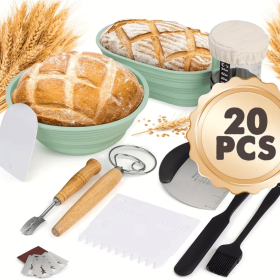 Anti-counterfeit bread basket, sourdough baking supplies, complete sourdough beginner kit, bread lamella, Danish dough whiskey