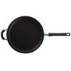 6 Quart Nonstick Jumbo Cooker / Chef's Pan with Helper Handle and Glass Lid, Great for Family Meals,