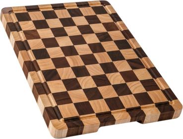 Kitchen cutting board, upgraded grid cutting board, acacia wood cutting board, board tray