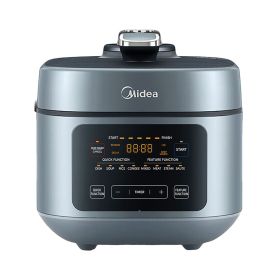 Midea 8-in-1 Electric Pressure Cooker with Dual Pots, Multi-Functional Programmable Slow Cooker, Rice Cooker, Steamer, SautÃ© Pan and More, 5 Quart