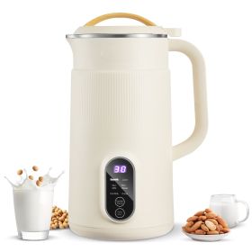 6-in-1 Nut Milk Maker, 20 oz Soy Milk Maker Machine with 6 Blades