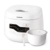 Ceramic Rice Cooker, 4 Cups Uncooked Rice Cookers with Pure Ceramic Inner Pot, 24h Delay Start, 2L, White