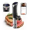 Sous Vide Precision Cooker, 1100W Sous-Vide Cooking Machine, WIFI Immersion Circulator with LED Digital Display, Fast-Heating