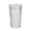 Paisley Acrylic Glasses Drinking Set of 4 Hi Ball (17oz), Plastic Drinking Glasses, BPA Free Cocktail Glasses, Drinkware Set, Drinking Water Glasses
