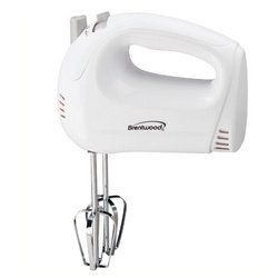 5-Speed Hand Mixer (White)