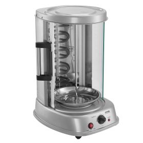 Stainless Steel Shawarma Grill Machine Vertical Gyro Rotisserie Doner