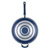 12.5 Inch Ceramic Nonstick Frying Pan / Skillet with Helper Handle, Dishwasher Safe, Green