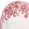 Stoneware 16-inch Serving Platter, Red