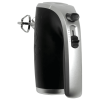 5-Speed 150W Hand Mixer with Silver Accents and Storage Clip