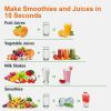 850W Personal Blender with Cups for Shakes and Smoothies Meat Fruit Grinding Chopping Blending